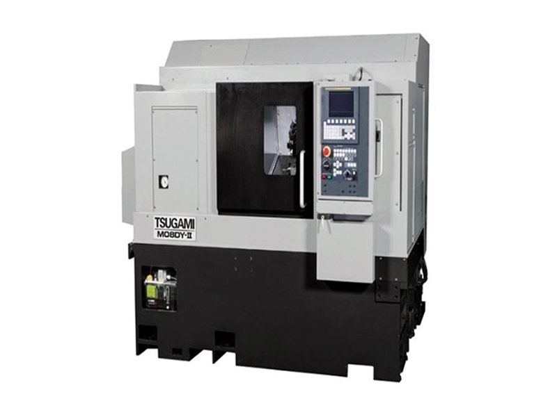 Double-spindle turning and milling compound...